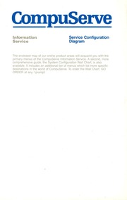 CompuServe Service Configuration Diagram