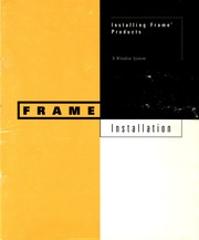 Installing Frame Products