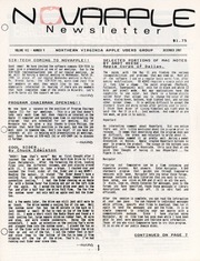 NOVAPPLE Newsletter (December 1987)