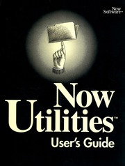 Now Utilities User's Guide
