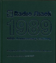 Radio Shack Anniversary Catalog 432 (1989)
