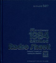 Radio Shack Catalog 367 (1984)