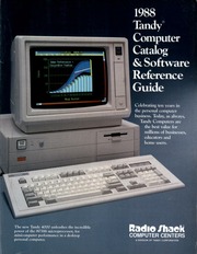 Radio Shack 1987 Tandy Computer Catalog & Software Reference Guide (RSC-19)