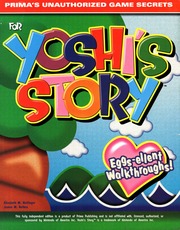 Yoshi's Story Unauthorized Game Secrets cover