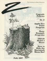 Z Newsletter (Fall 1987)